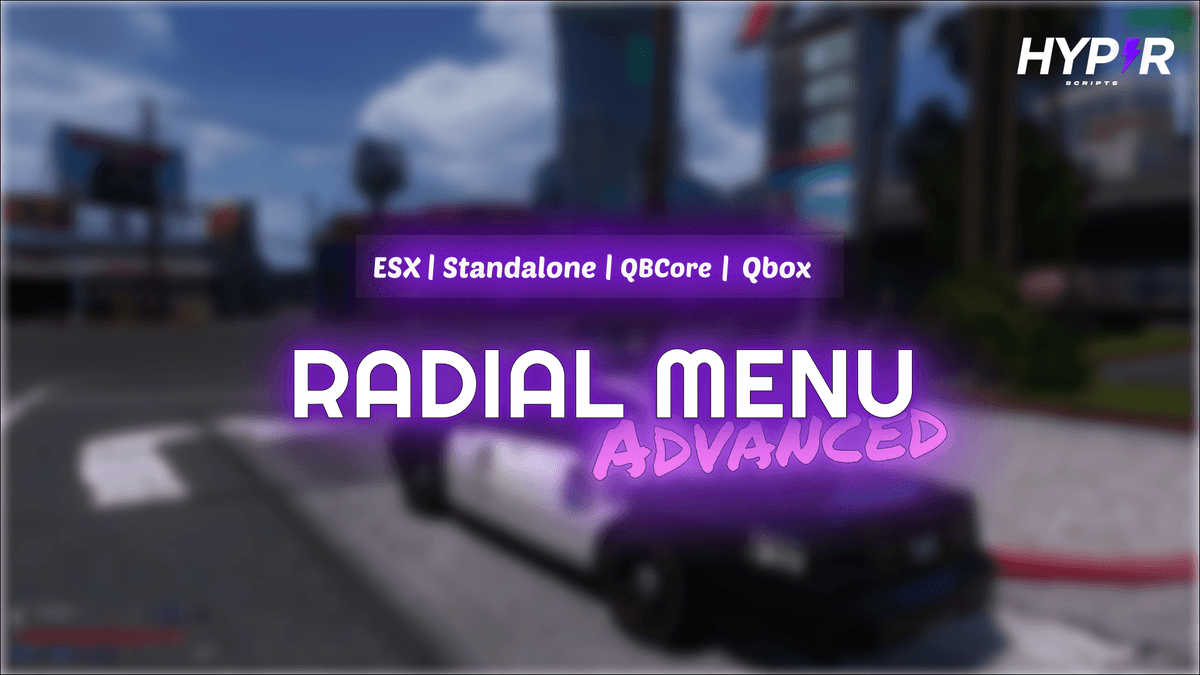 Advanced Radial Menu - Product image 0